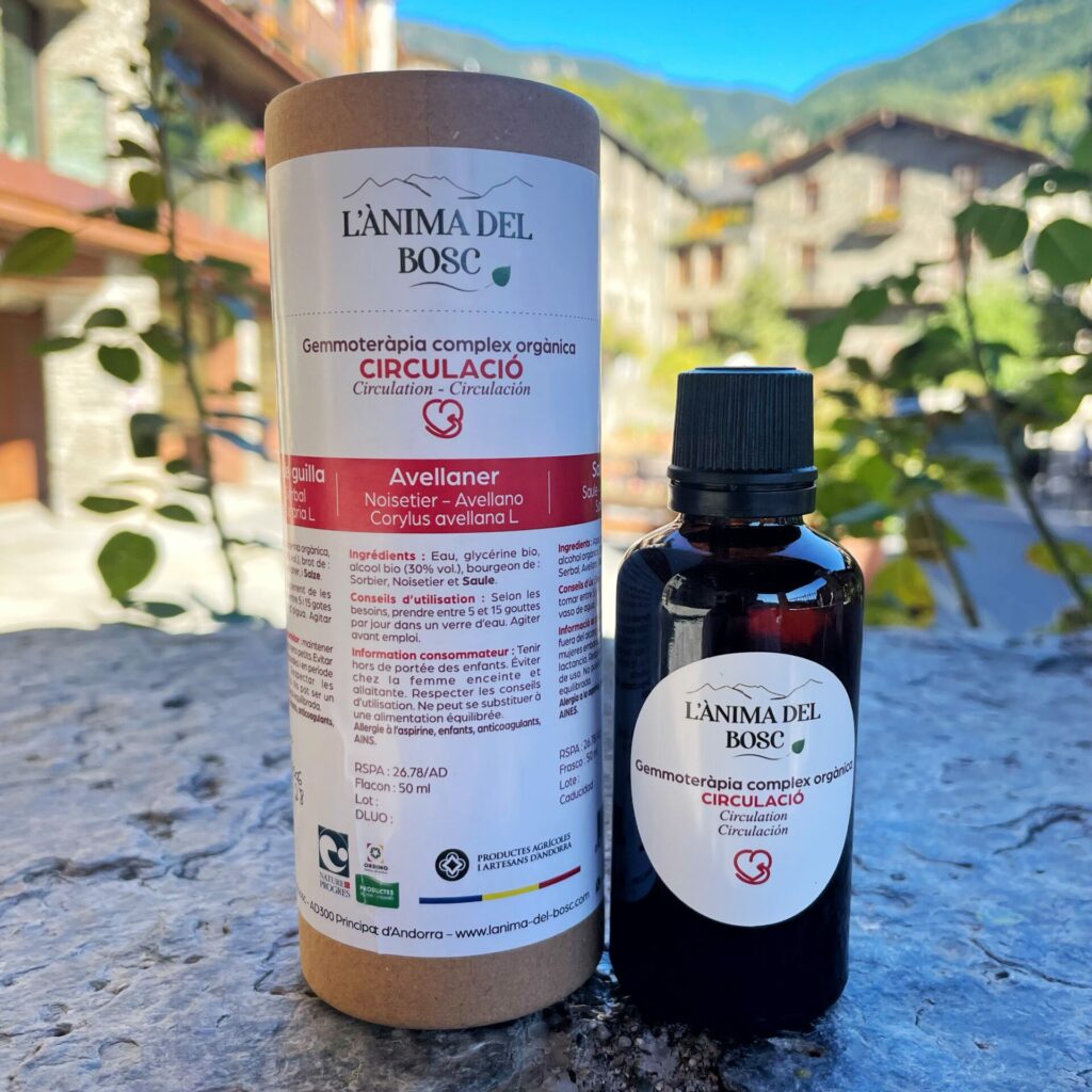 Complexe Circulation - Noisetier, Sorbier et Saule 50 ml