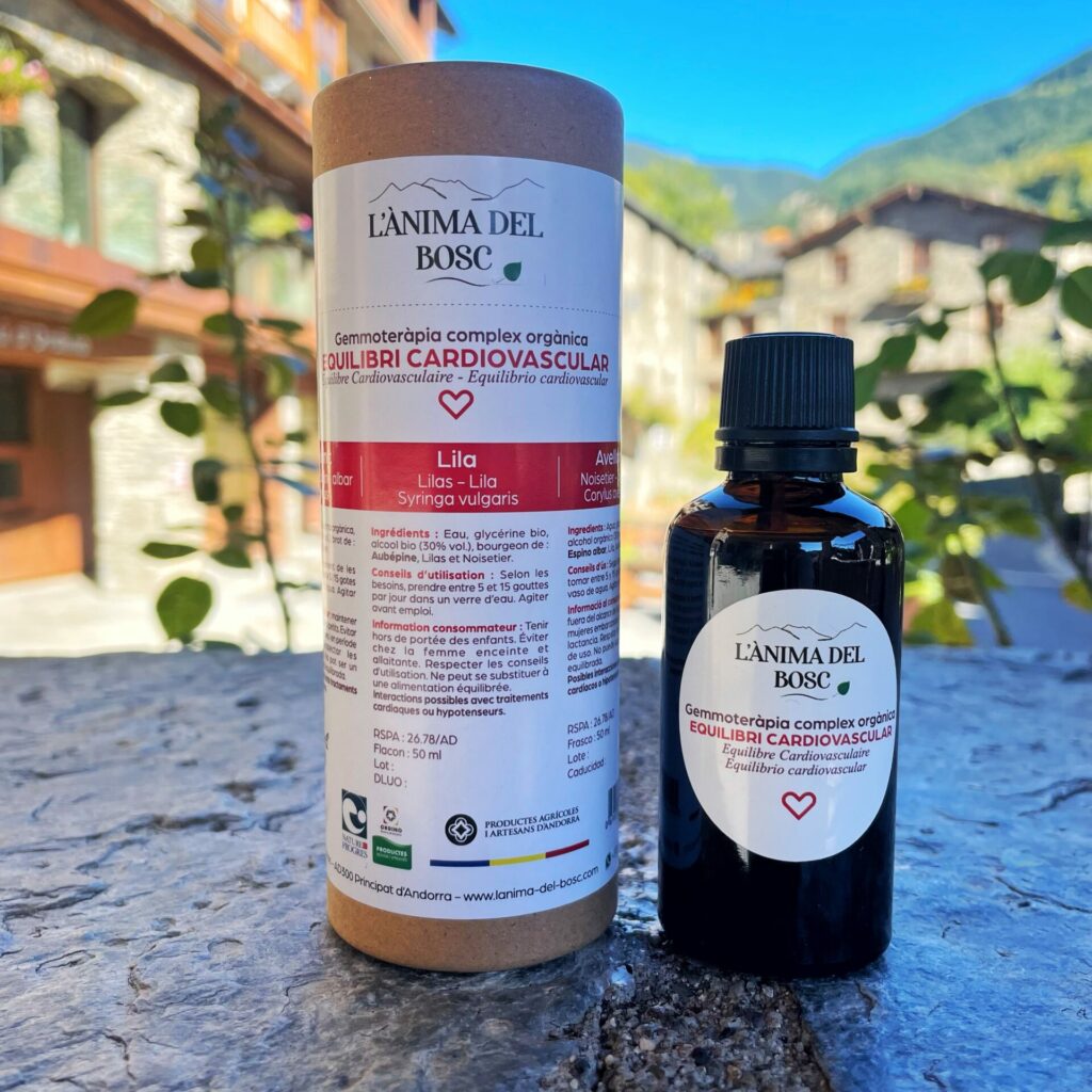 Équilibre cardiovasculaire - Aubépine, Lilas et Tilleul 50 ml