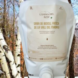 Sève de bouleau fraiche de la vallée du Madriu - 3 litres - Récolte limitée à 300 litres