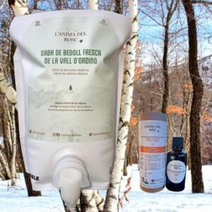 Sève de bouleau de la vallée d'Ordino 3 litres + complexe gemmothérapie cellulite